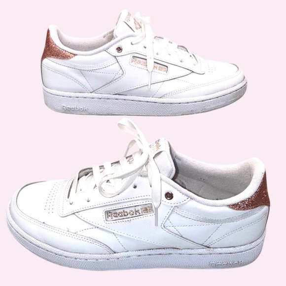 Reebok Club C 85 - White Rose Gold (Women's 10) - Picture 9 of 12